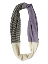 Load image into Gallery viewer, Alpaca Infinity Scarf "Combo Lilac"