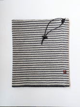 Load image into Gallery viewer, Neckwarmer "Charcoal Medium Gray Combo"