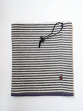 Load image into Gallery viewer, Neckwarmer "Medium Purple Medium Grey Combo"