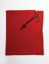 Load image into Gallery viewer, Neckwarmer "Red-Bright Medium Grey Combo"
