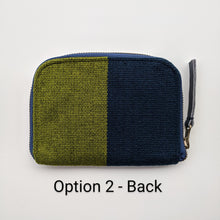 Load image into Gallery viewer, One of a kind Women's Wallet "Blue Tulips"