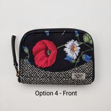 Load image into Gallery viewer, One of a kind Women's Wallet "'Red Poppy"