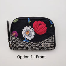 Load image into Gallery viewer, One of a kind Women's Wallet "'Red Poppy"