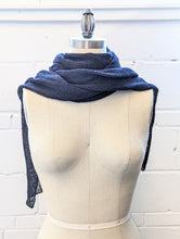 Load image into Gallery viewer, Linen Scarf & Wrap "Black"