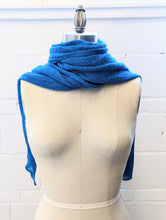 Load image into Gallery viewer, Linen Scarf & Wrap "Royal Blue"
