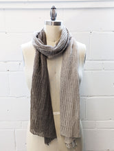 Load image into Gallery viewer, Linen Scarf & Wrap "Taupes"