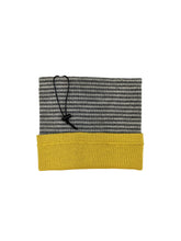 Load image into Gallery viewer, Neckwarmer "Mustard Grey Combo"