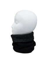 Load image into Gallery viewer, Neckwarmer "Black & Charcoal"