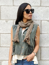 Load image into Gallery viewer, Simple Scarf "Taupe"