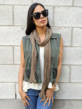 Load image into Gallery viewer, Simple Scarf "Taupe"