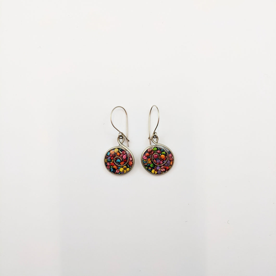 Round-shaped Earrings 17mm 