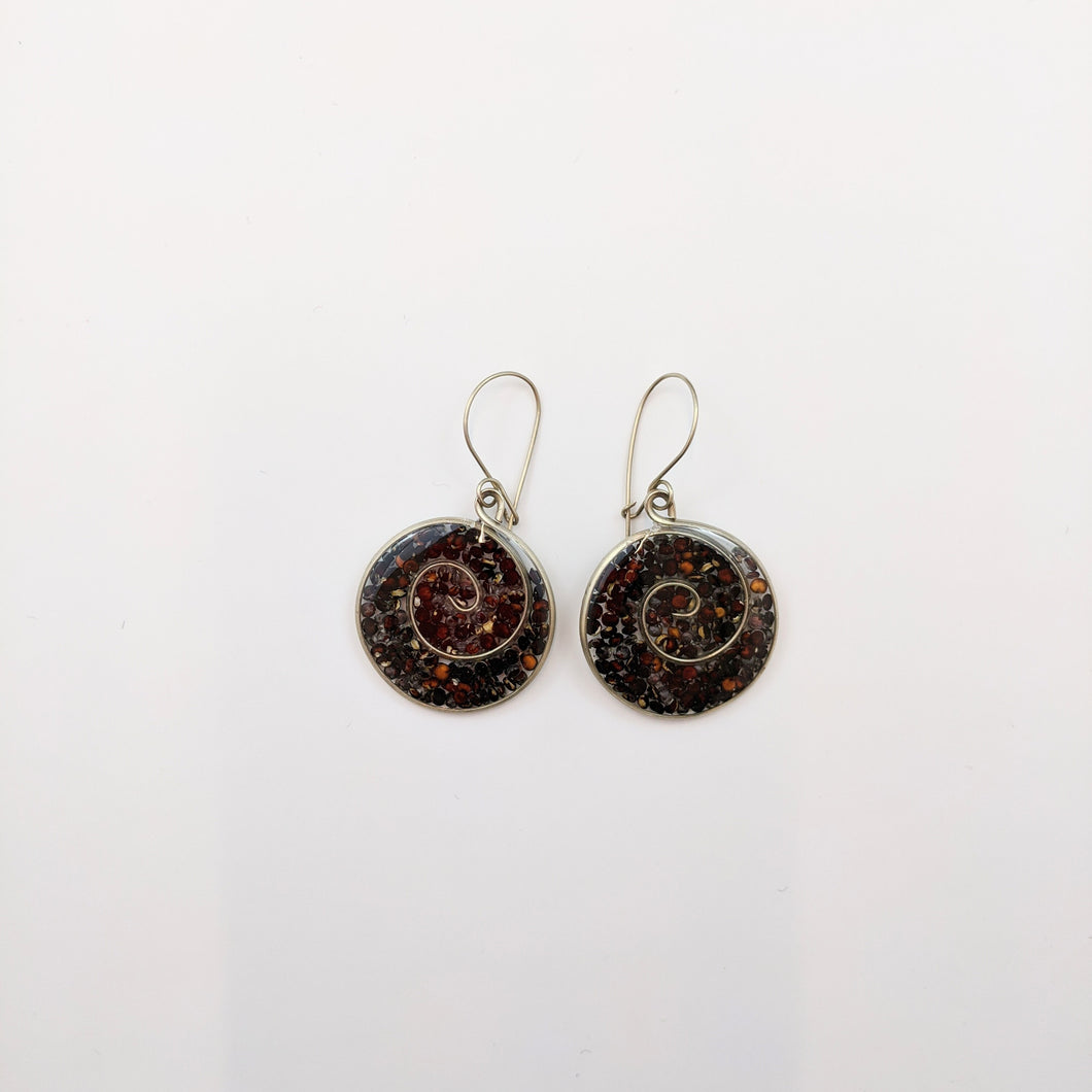 Round-shaped Earrings 27mm 