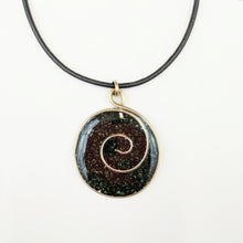 Load image into Gallery viewer, Round-shaped Necklace &quot;Black&quot;
