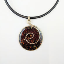 Load image into Gallery viewer, Round-shaped Necklace &quot;Natural Black&quot;
