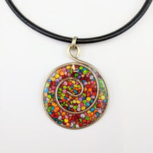 Load image into Gallery viewer, Round-shaped Necklace &quot;Confetti&quot;
