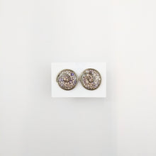 Load image into Gallery viewer, Round-shaped Stud Earrings 17mm &quot;Lila&quot;
